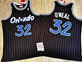 Magic 32 Shaquille O'Neal Black 1994-95 Hardwood Classics Jersey Mixiu,baseball caps,new era cap wholesale,wholesale hats